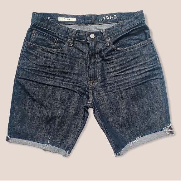 Bermuda Mide Rise Stretch Mens Jeans 